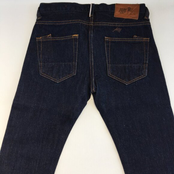 PSPS Skinny Fit Button Fly Selvedge Jeans 32 - Picture 2 of 12